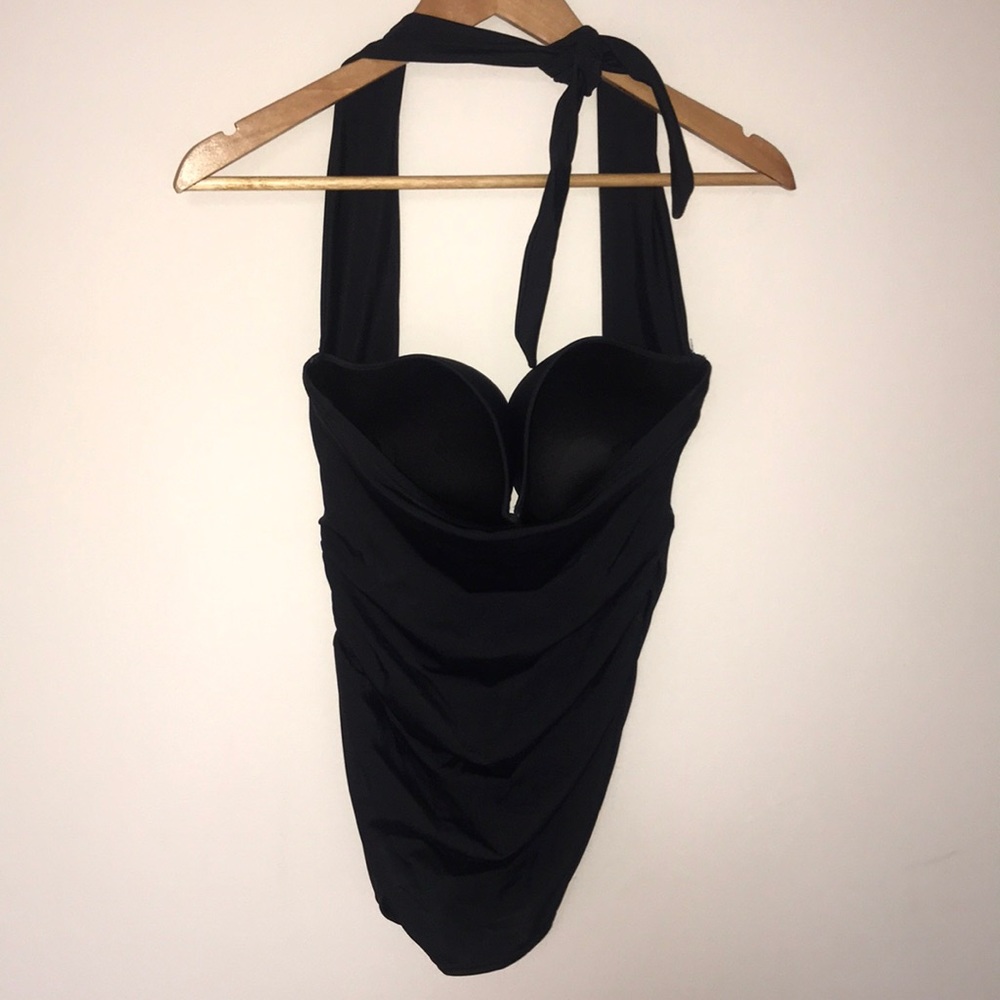 Nanette Lapore Black one piece bathing suit